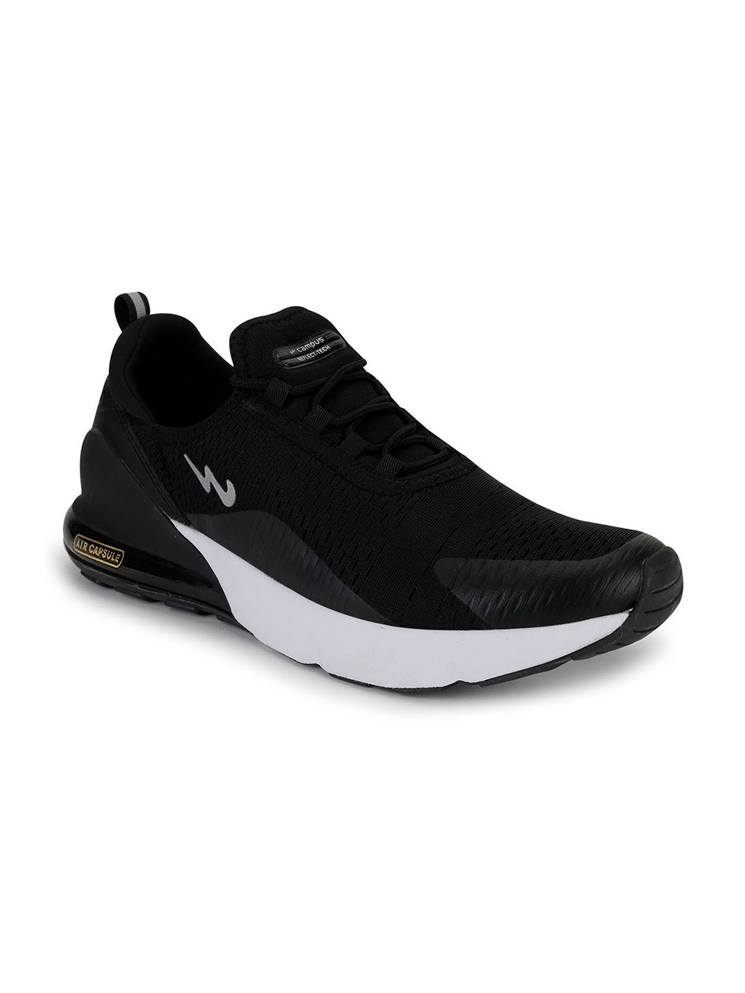 

Campus DRAGON Men Lace-Up Running Shoe, Black