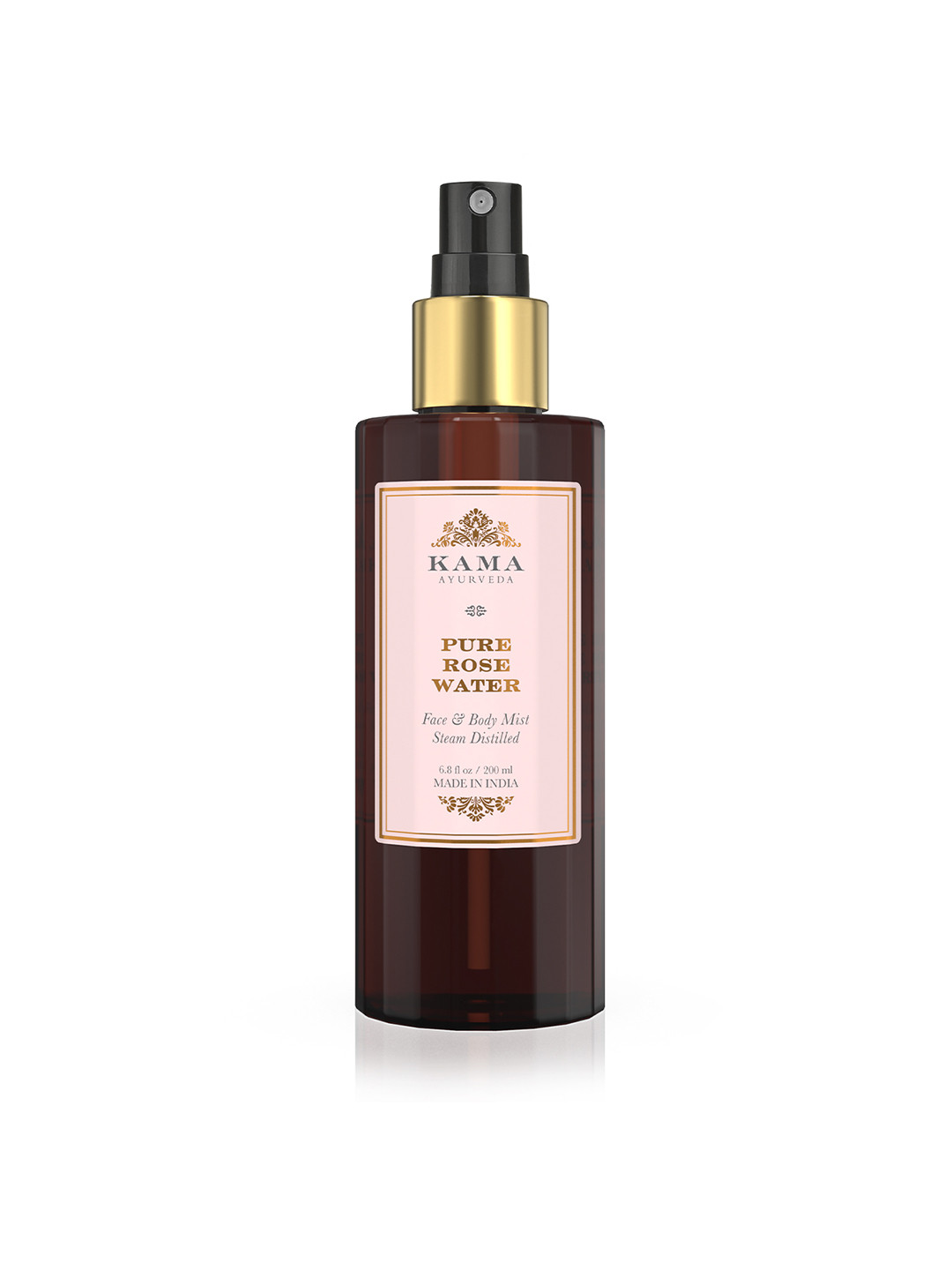 

KAMA AYURVEDA Sustainable Pure Rose Water - 200 ml, Brown