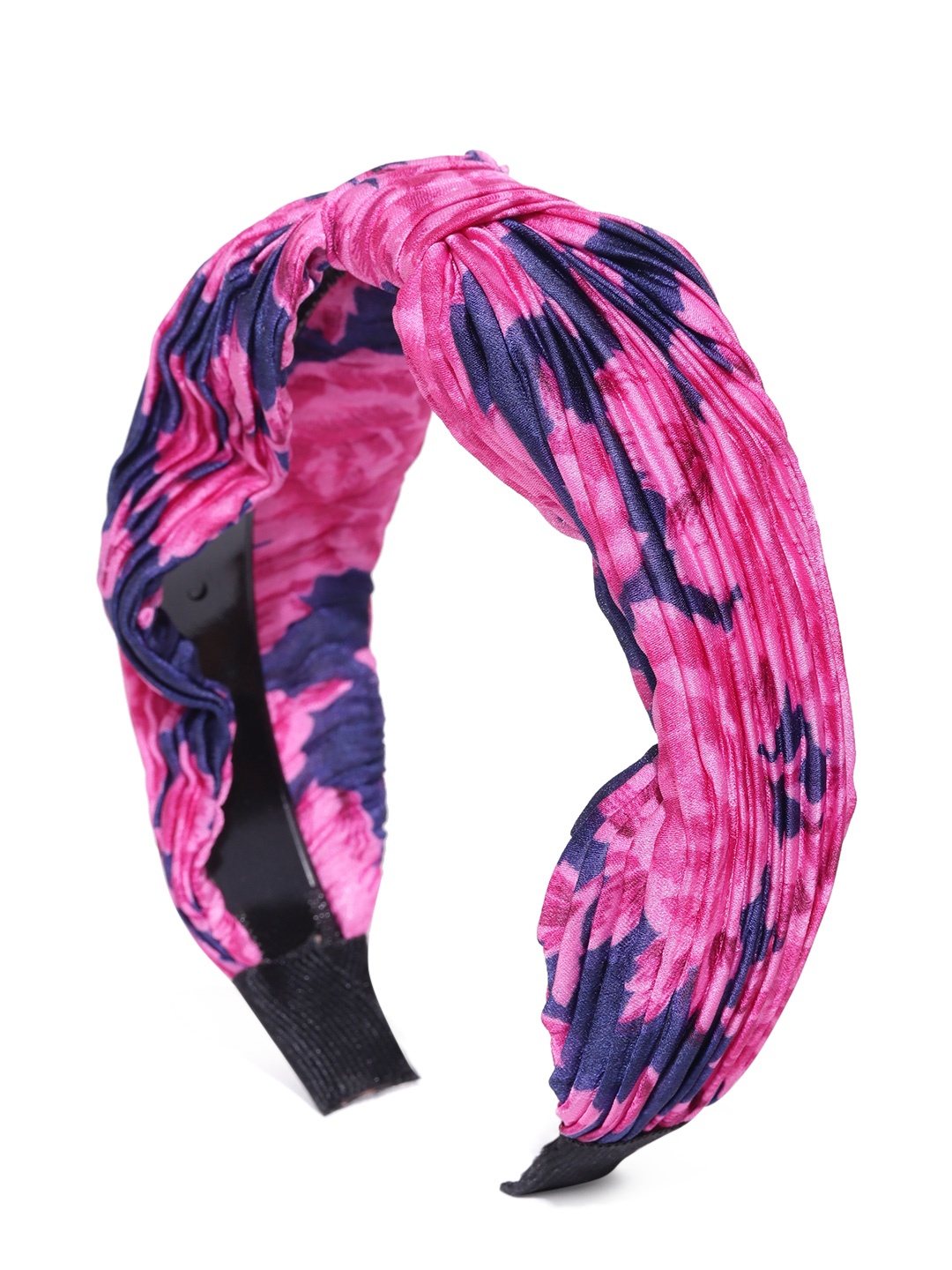 

Blueberry Pink & Navy Blue Floral Print Hairband
