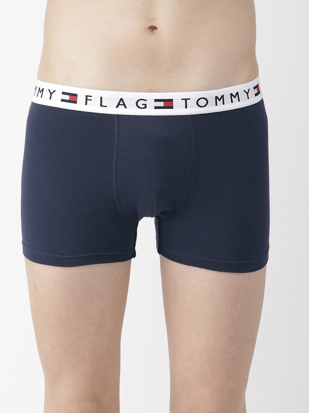 

Tommy Hilfiger Men Navy Blue Solid Trunks P9AB4144