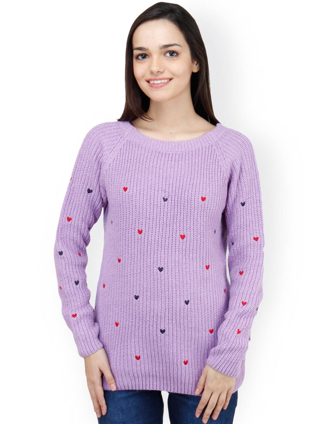 

Camey Purple Sweater