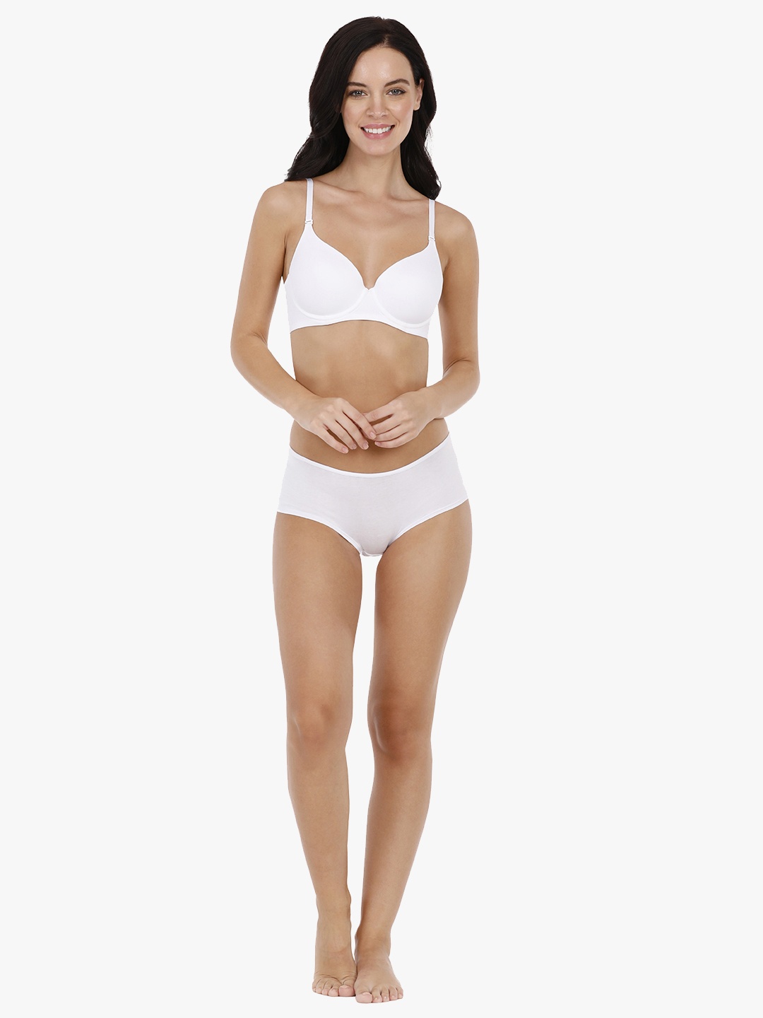 

Amante Solid Padded Wired Ultimate T-Shirt Bra - BRA10605, White