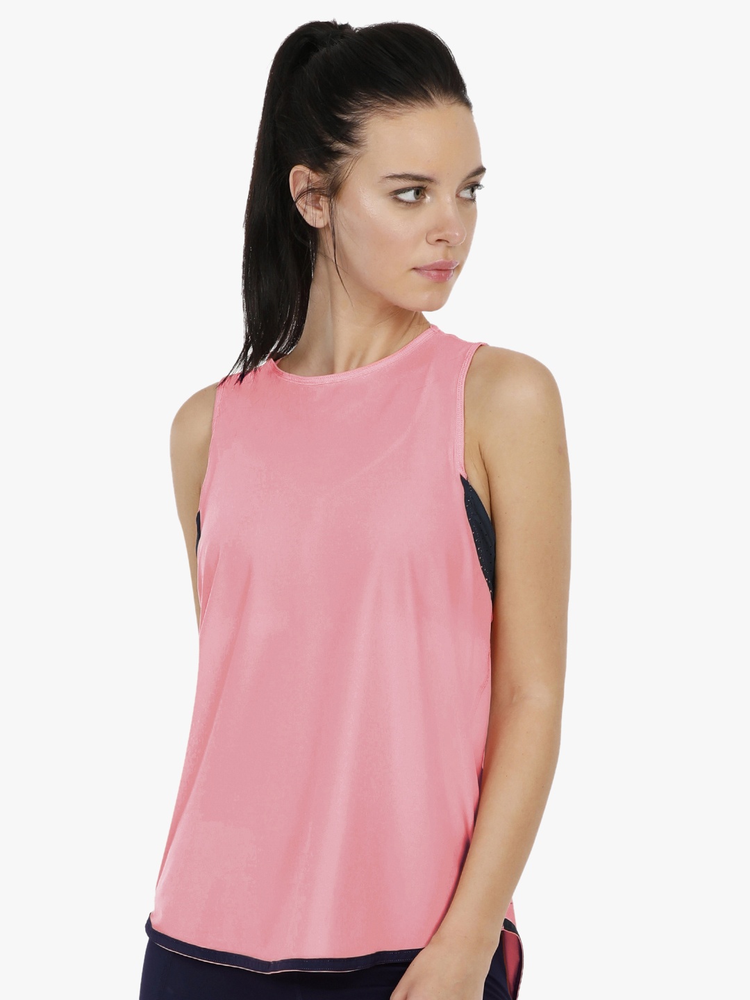 

Amante Women Pink Solid Top