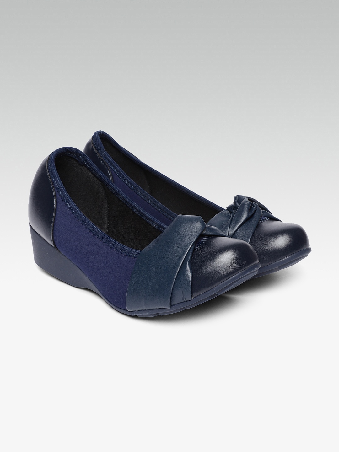 

MODARE Women Blue Solid Pumps