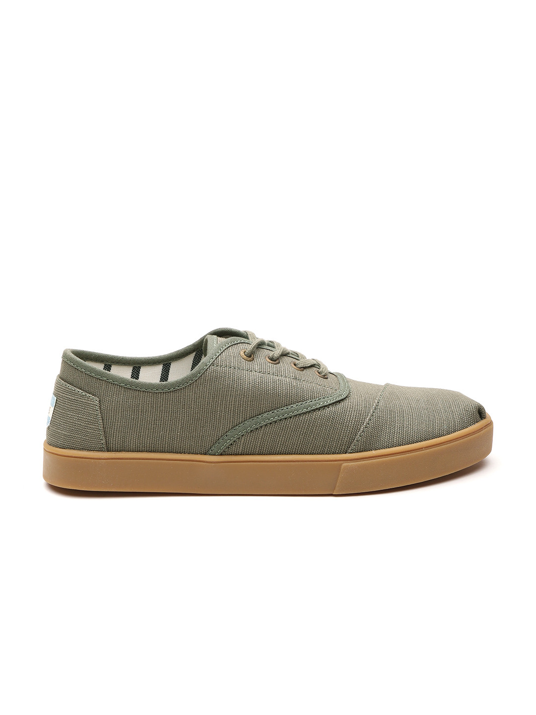 

TOMS Men Olive Green Sneakers