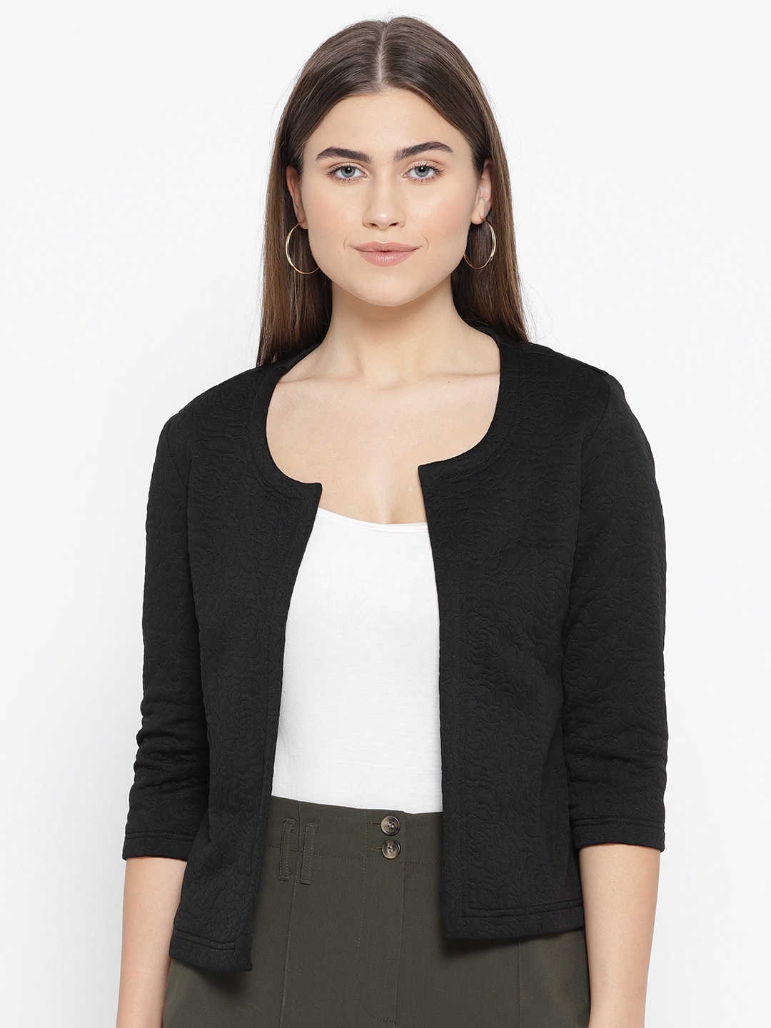 

urSense Women Black Shrug
