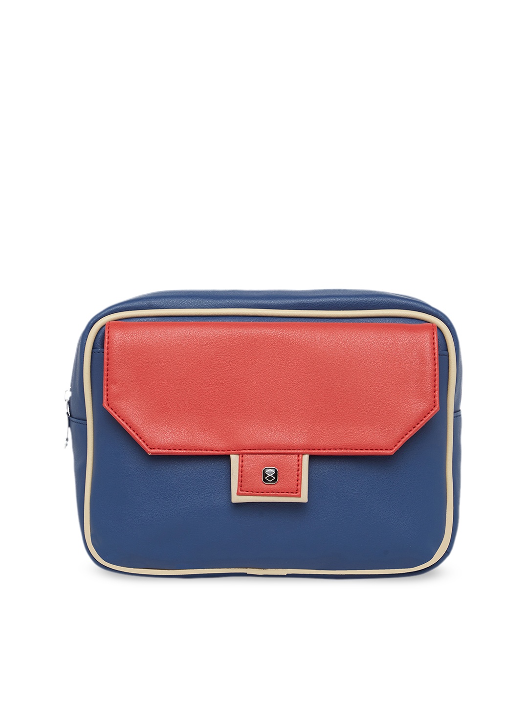 

HORRA Women Blue Solid Waist Pouch