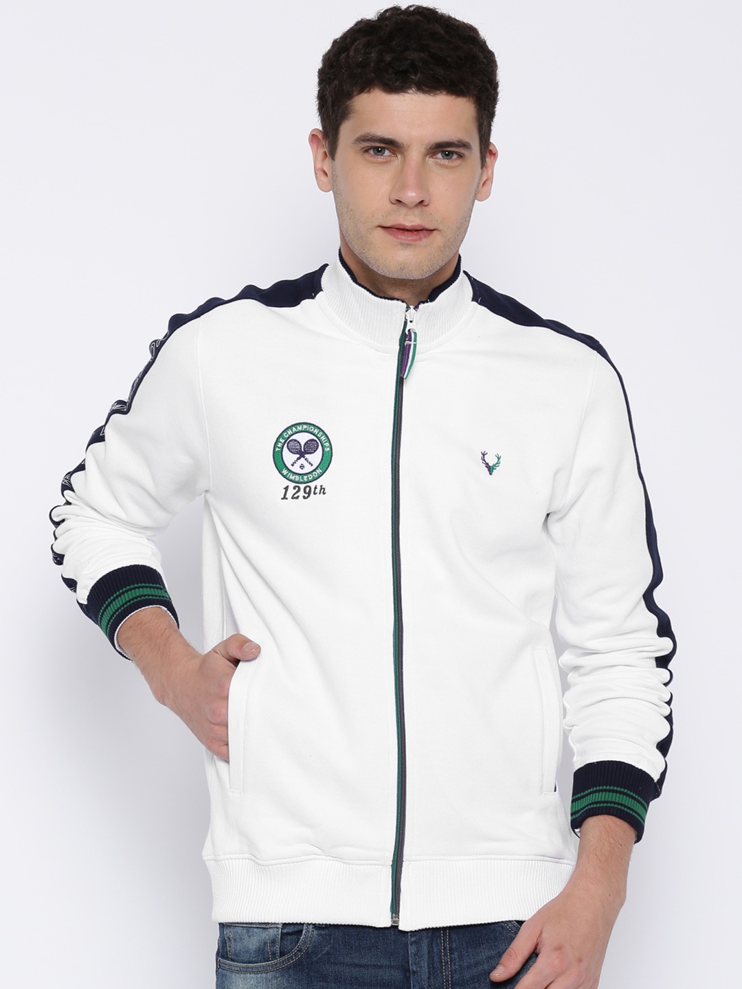 

Allen Solly Sport White Quilted Jacket