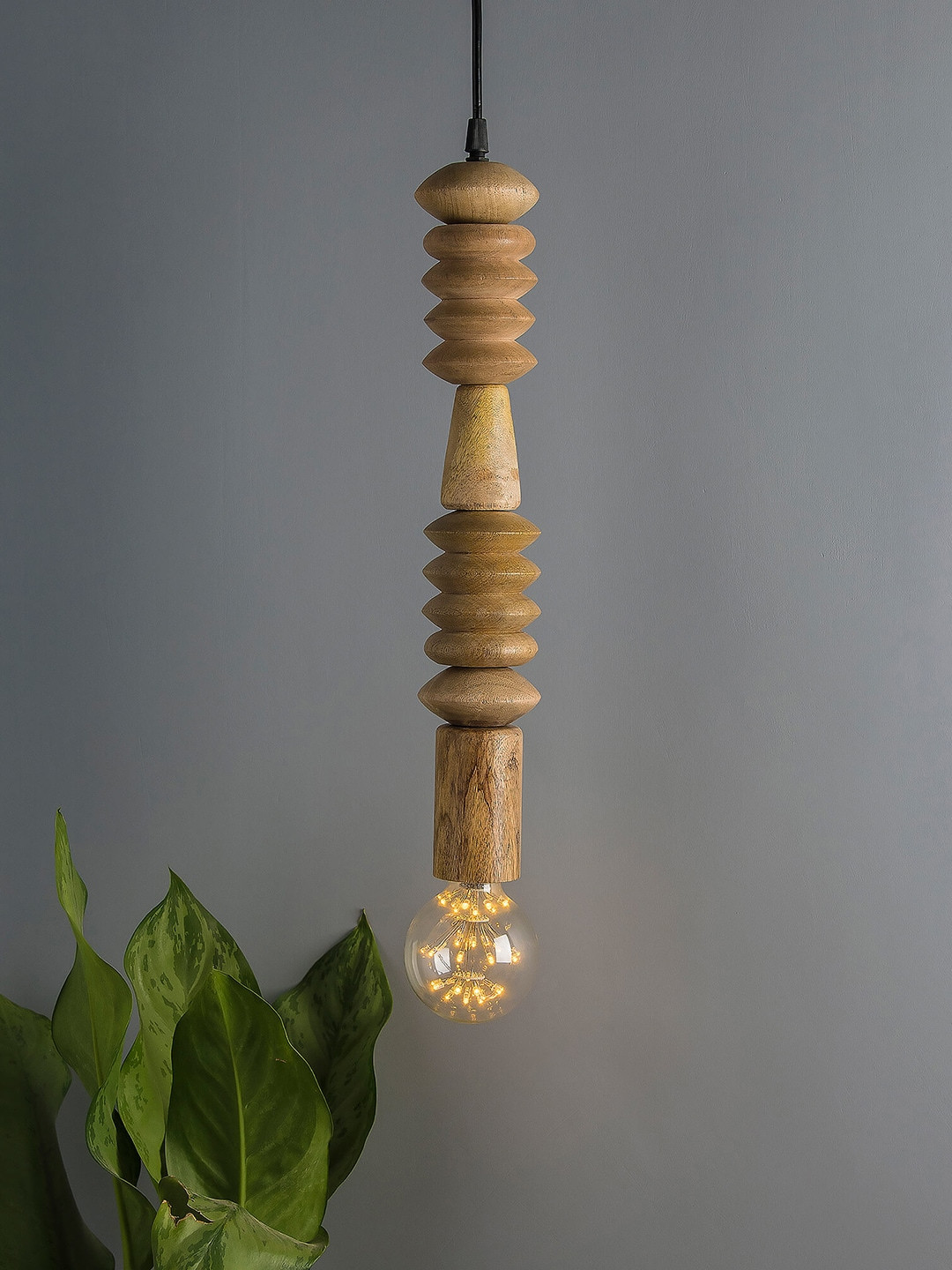 

Homesake Beige Handcrafted Hanging Light