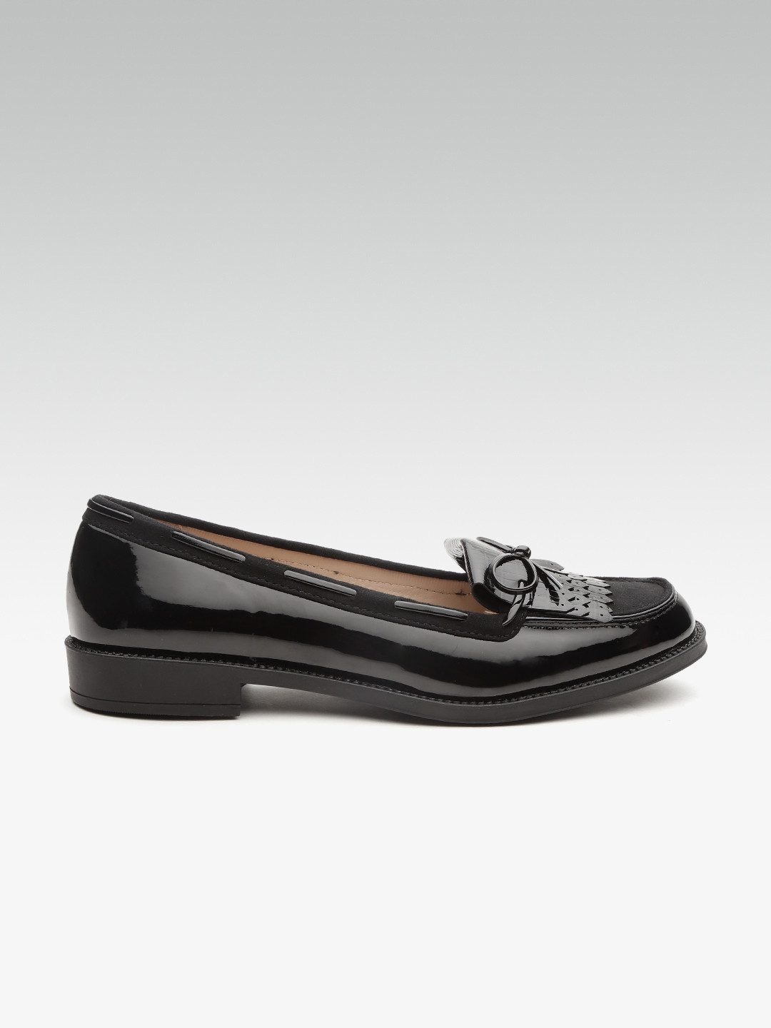 

DOROTHY PERKINS Women Black Solid Loafers