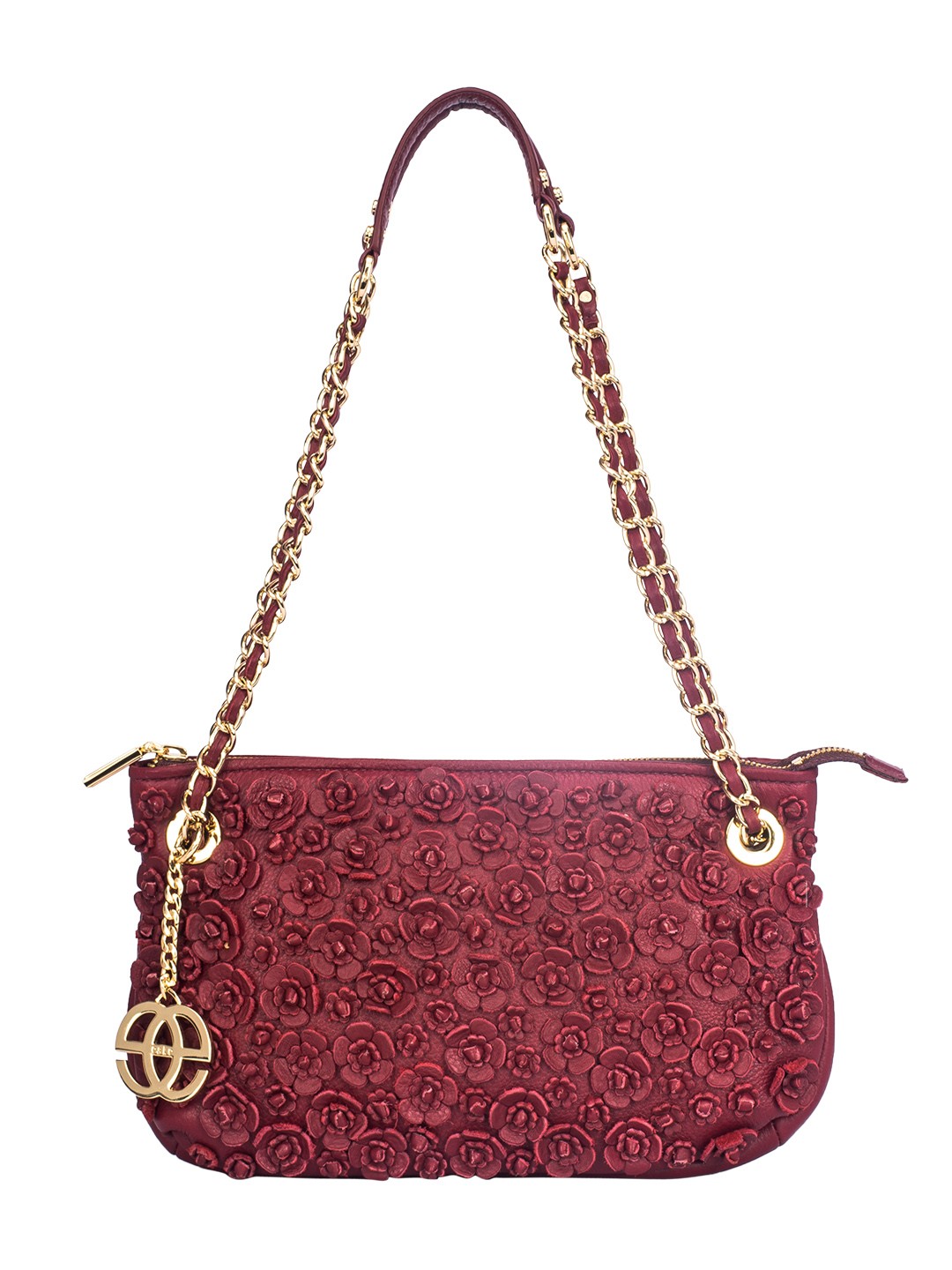 

Eske Women Magenta Embellished Shoulder Bag