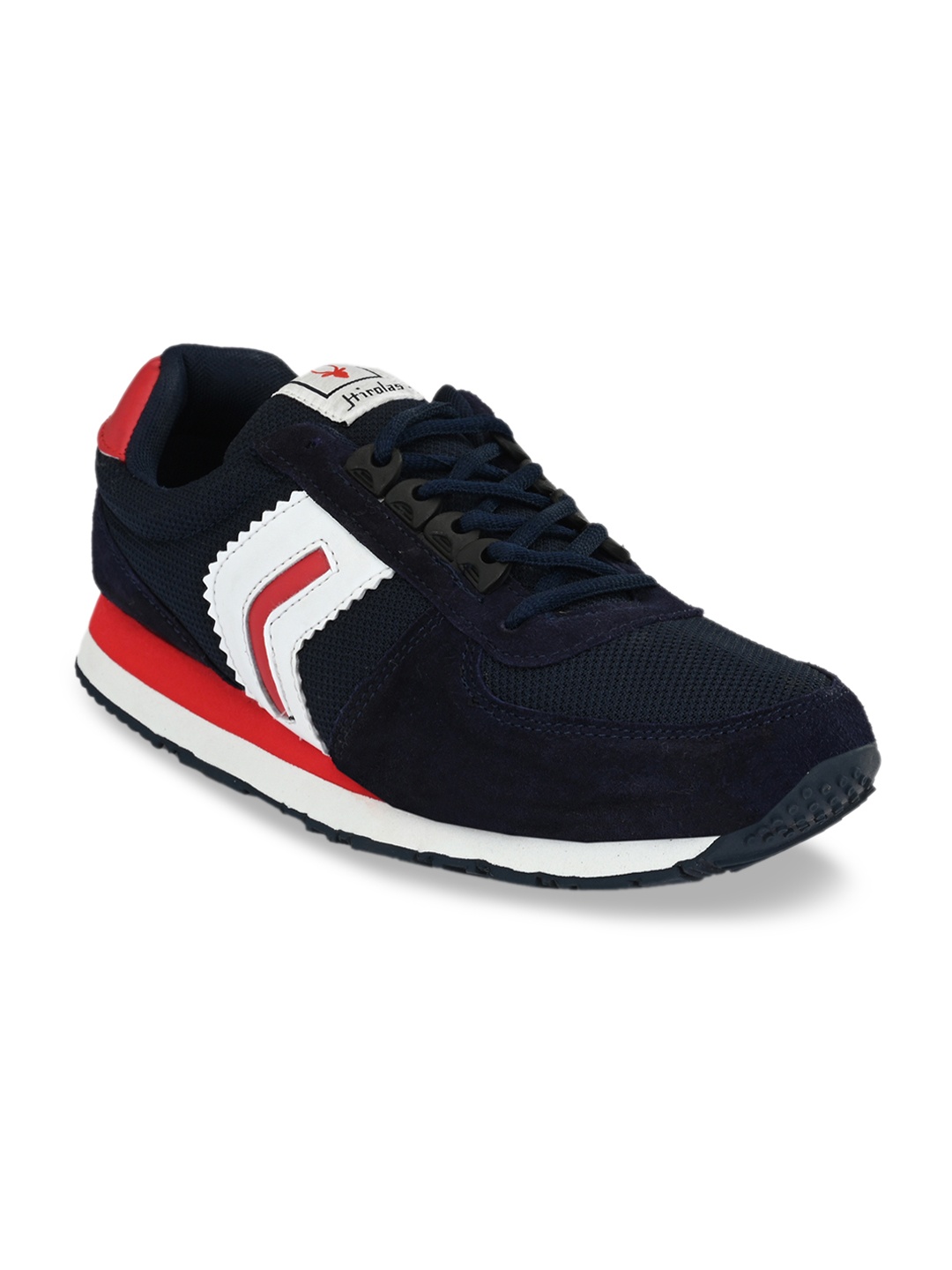 

HIROLAS Men Blue Suede Training or Gym Shoes MHRL1967BLR-Blue