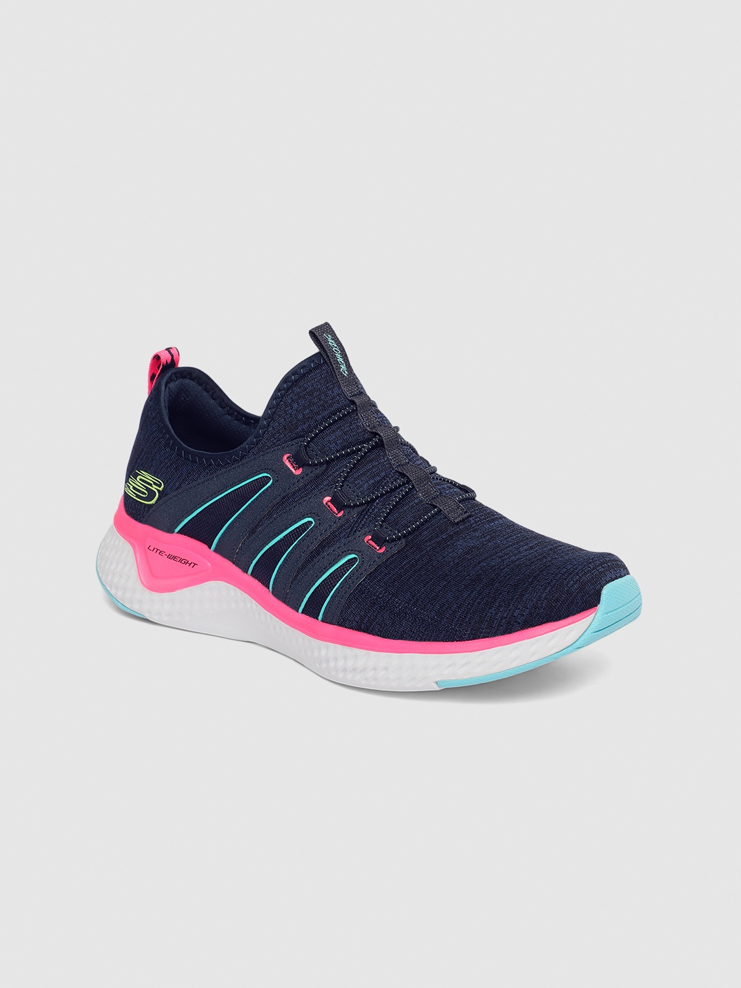 

Skechers Women Blue SOLAR FUSE - ELECTRIC PULSE Sneakers