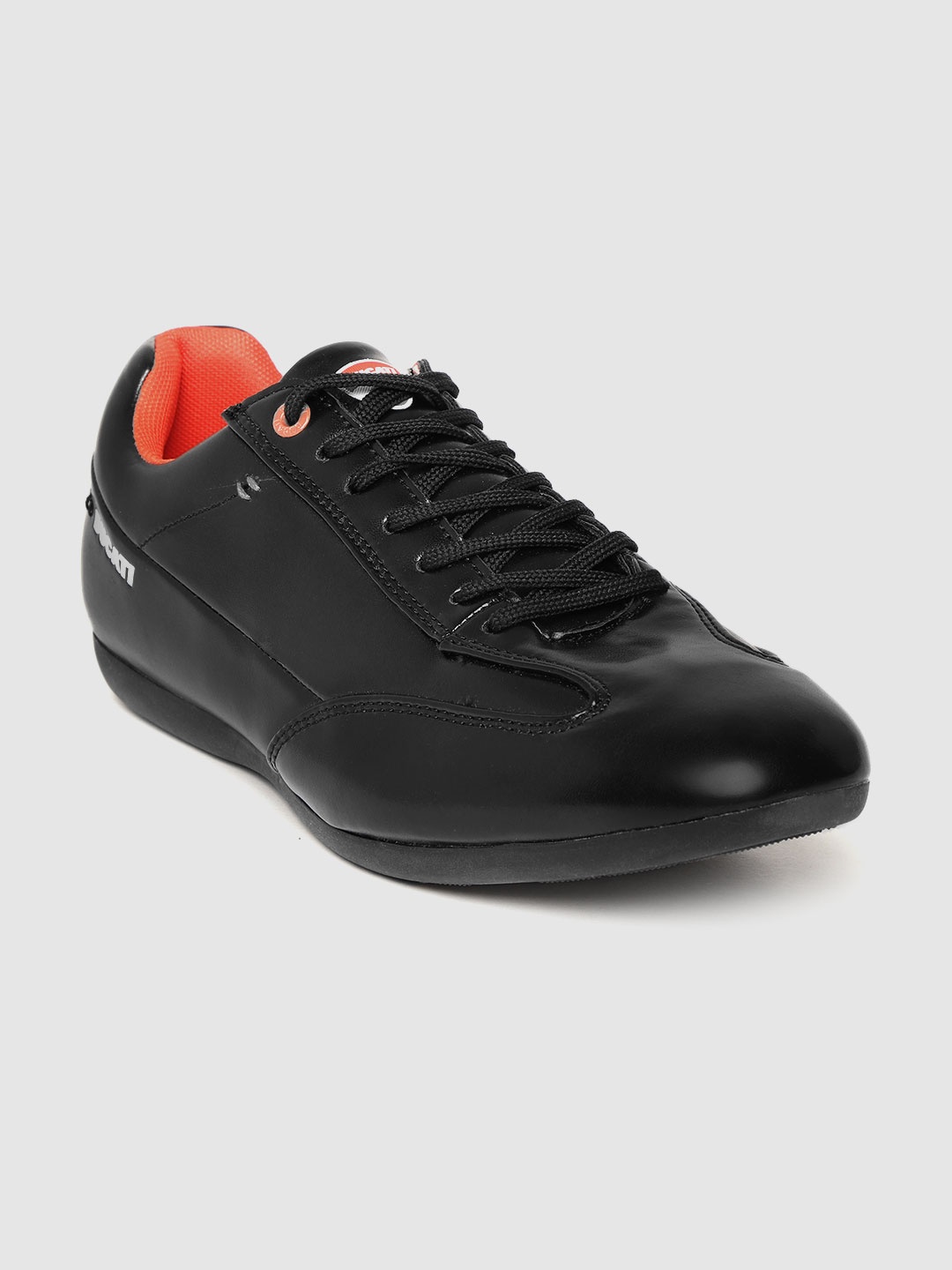 

Ducati Men Black Solid Sneakers