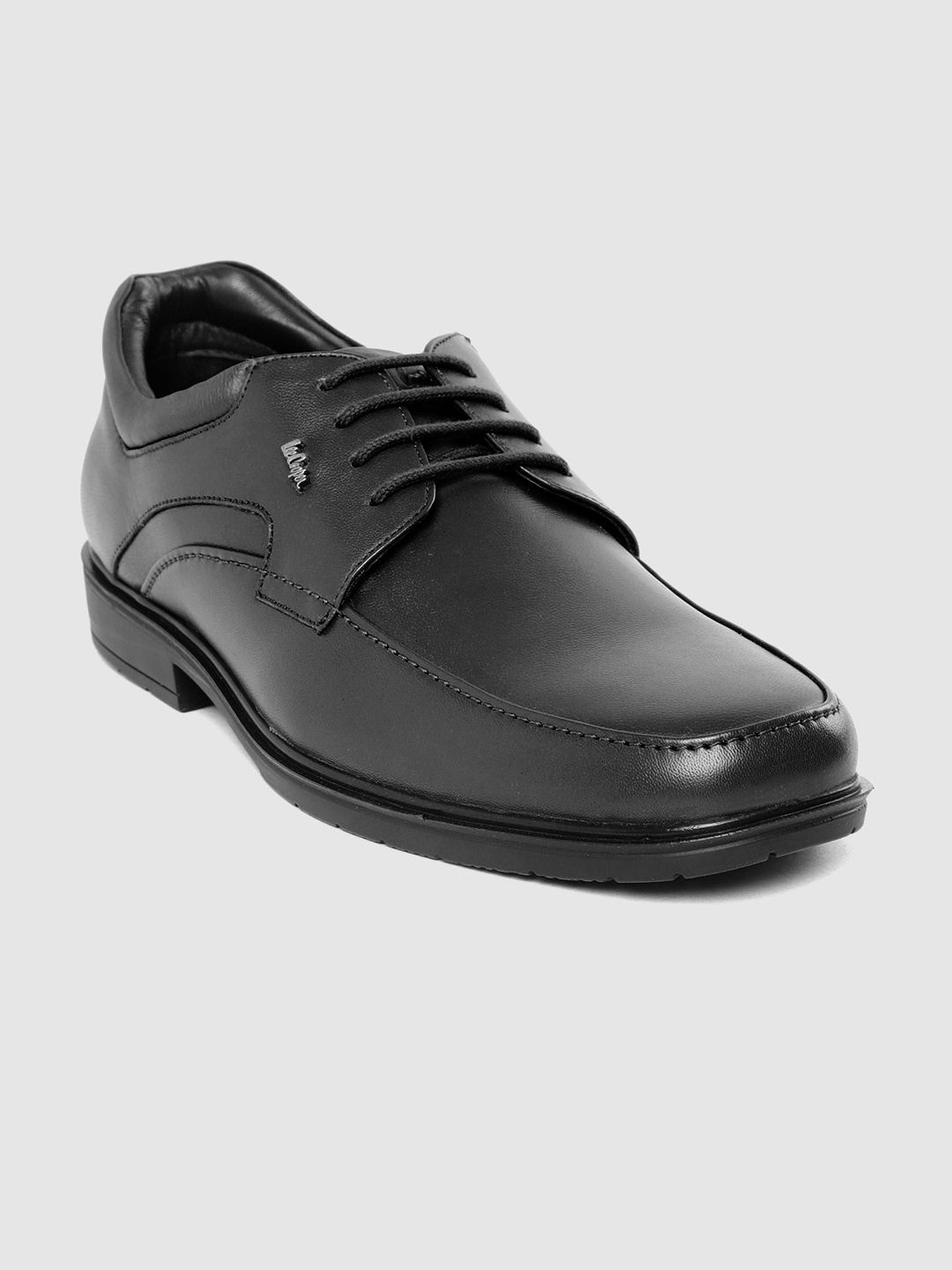 

Lee Cooper Men Black Leather Formal Derbys