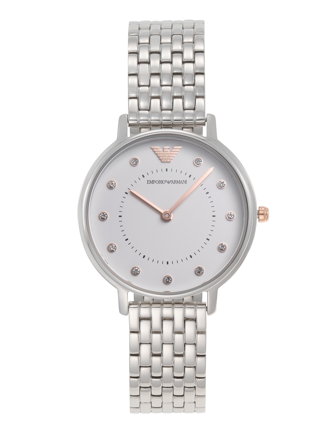 

Emporio Armani Women Silver-Toned Analogue Watch AR80023