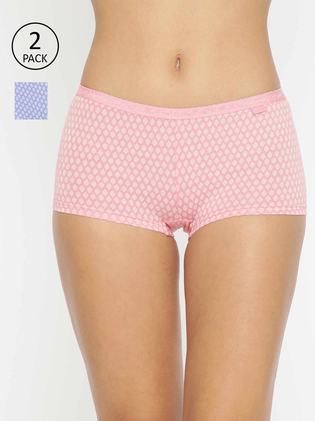 

Van Heusen Women Pack of 2 Assorted Printed Boy Shorts 22108