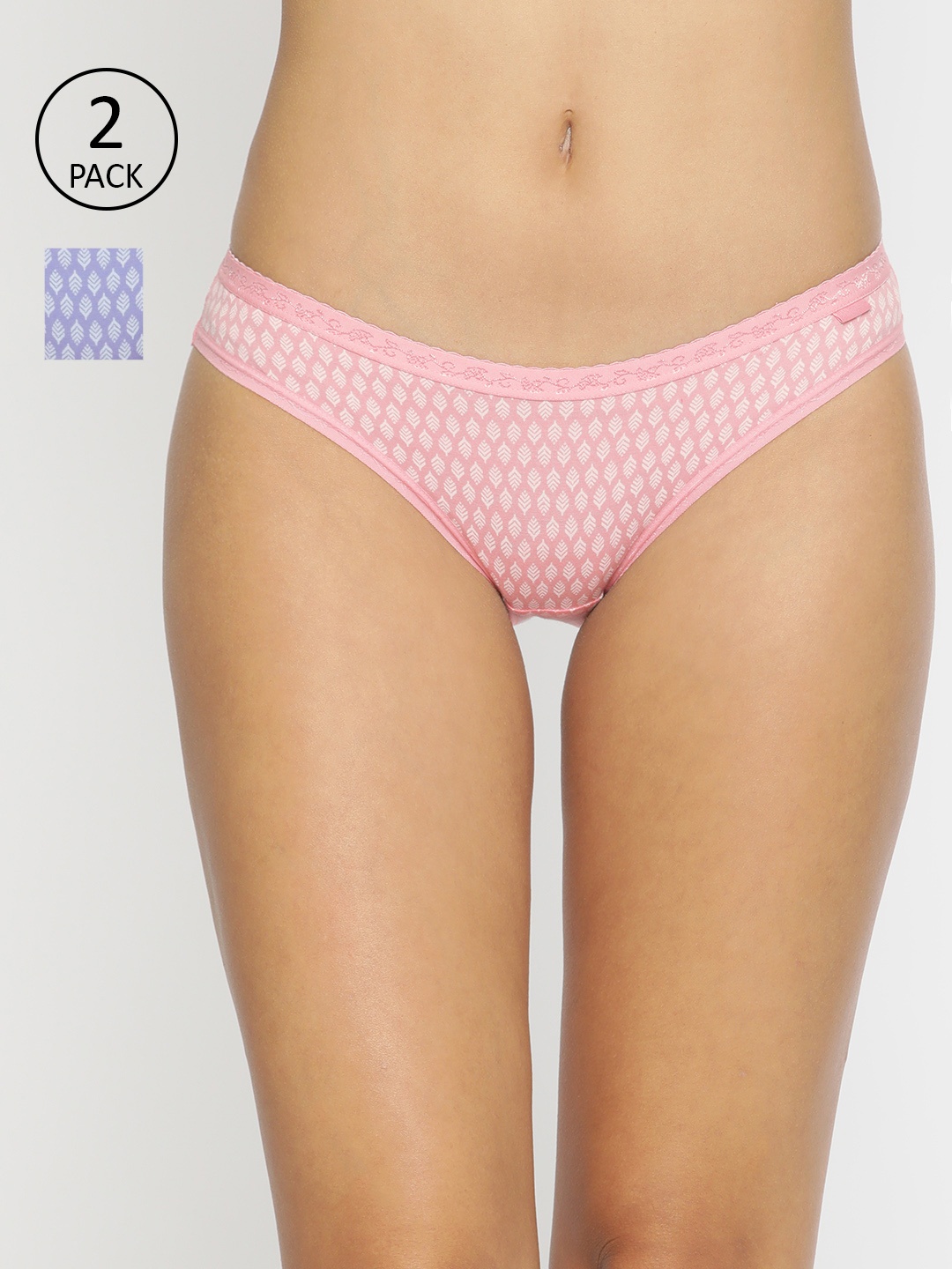 

Van Heusen Women Pack of 2 Assorted Antibacterial Flexi Stretch Bikini Briefs - 22107