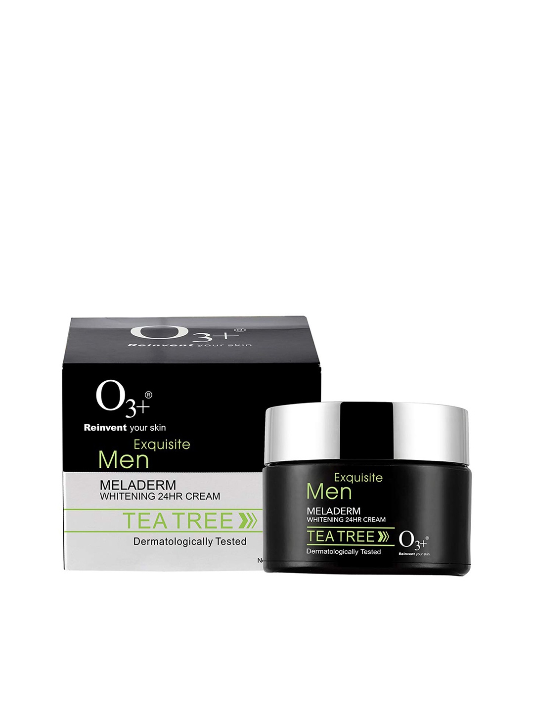 

O3+ Men Exquisite Meladerm Tea Tree Whitening Cream 50 ml, Black