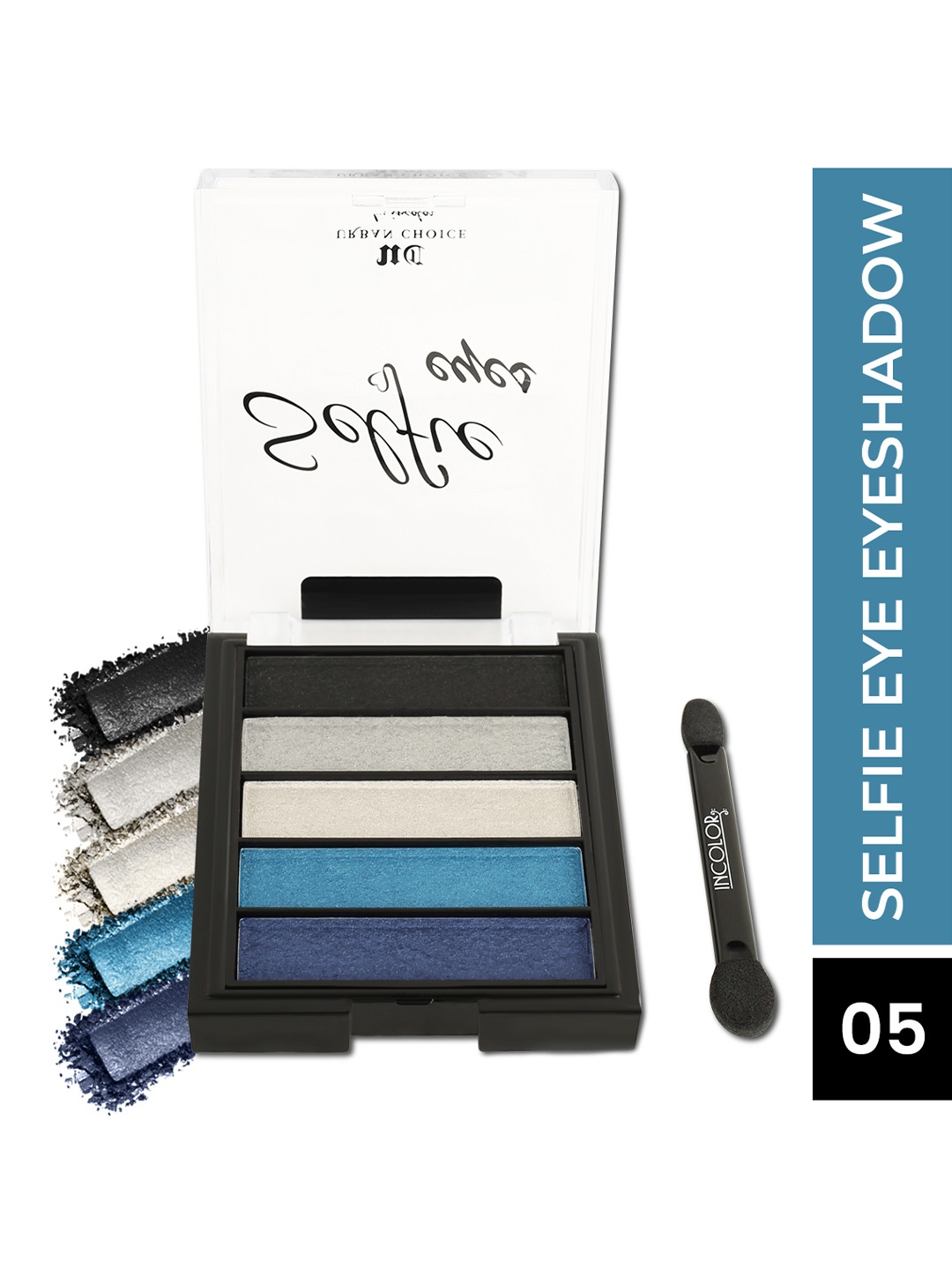 

INCOLOR Selfie Eyes 5 in 1 Eyeshadow Palatte 05, Multi