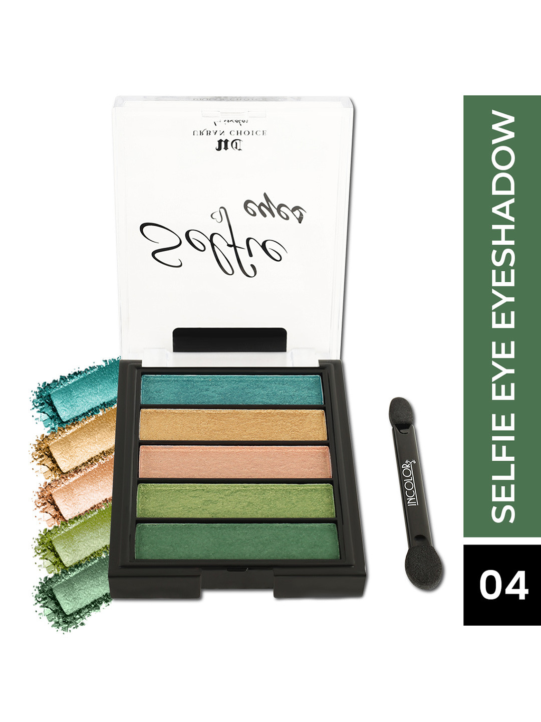 

INCOLOR Selfie Eyes 5 in 1 Eyeshadow Palatte 04, Multi