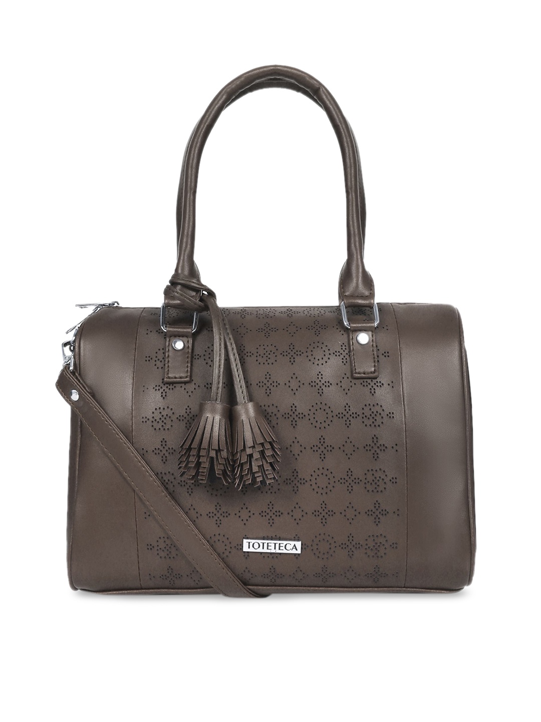 

Toteteca Women Brown Solid Shoulder Bag