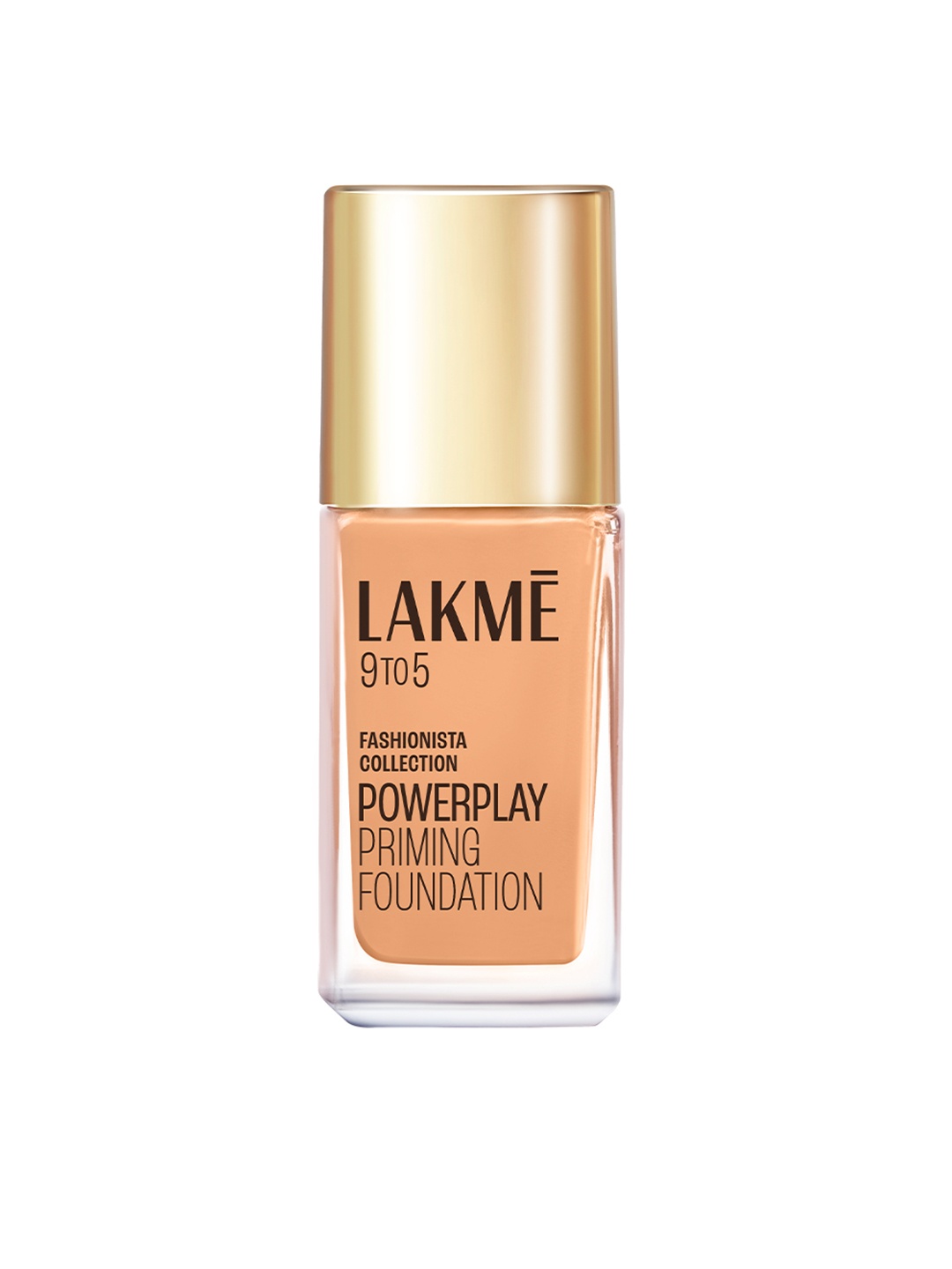 

Lakme 9to5 Powerplay Priming Foundation, Built in Primer, SPF 20, Warm Natural, 25 ml, Beige