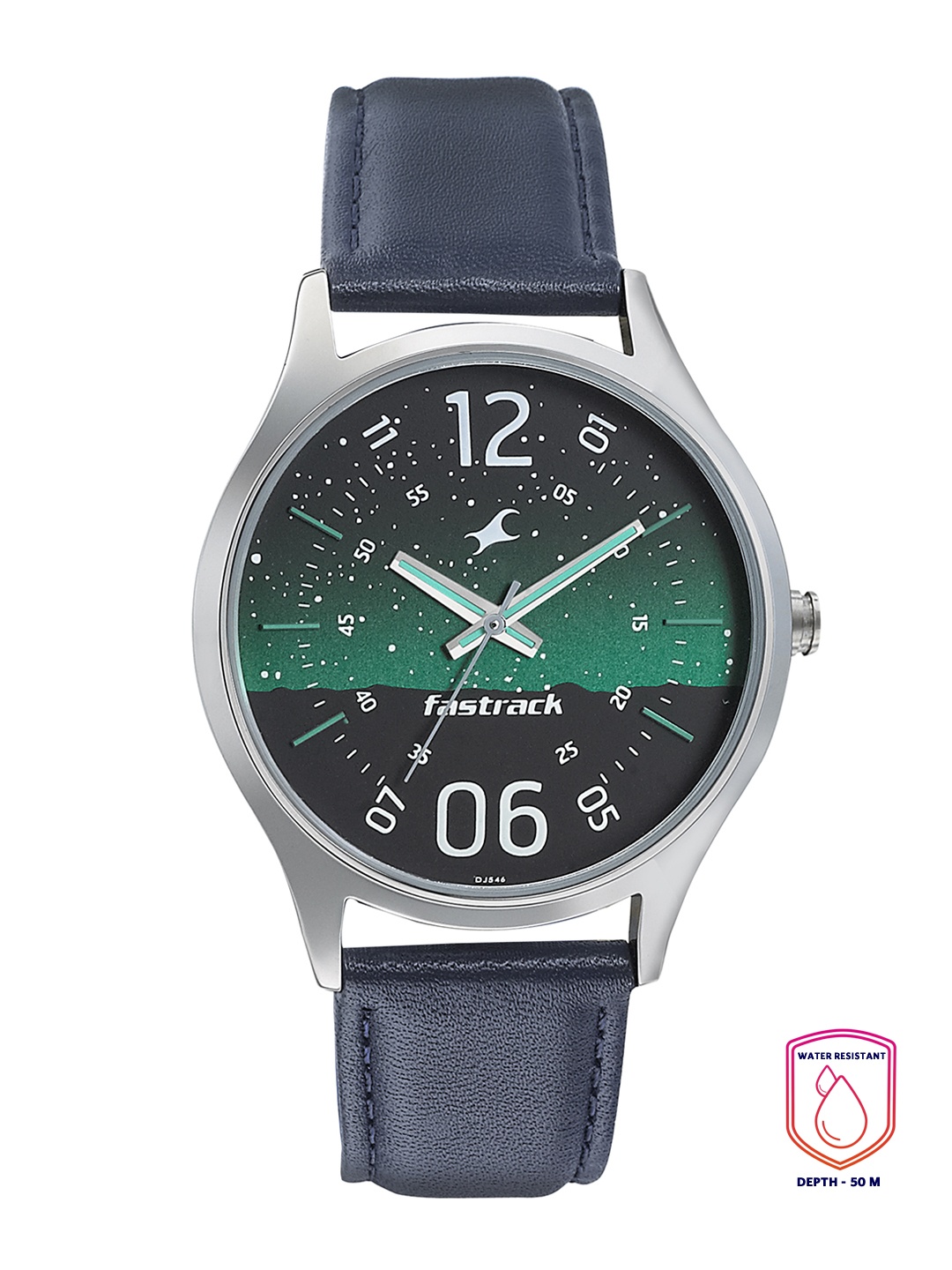 

Fastrack Space-I Men Green Analogue watch 3184SL04