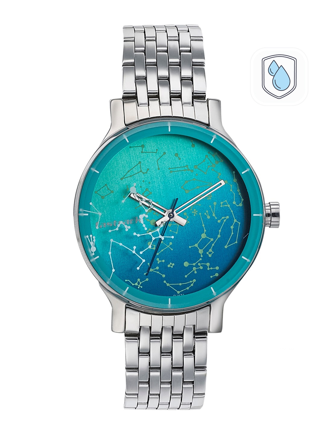 

Fastrack Space-I Women Sea Green Analogue watch 6192SM01