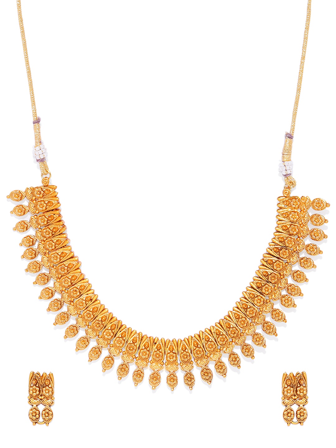 

ASMITTA JEWELLERY Gold-Plated Jewellery Set