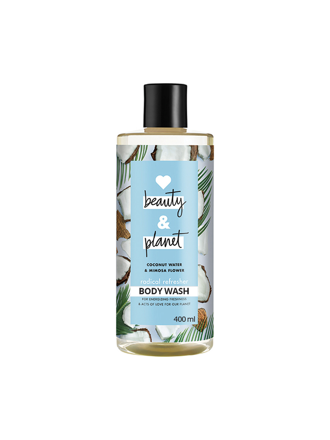 

Love Beauty & Planet Refreshing Coconut Water & Mimosa Flower Body Wash - 400 ml, White