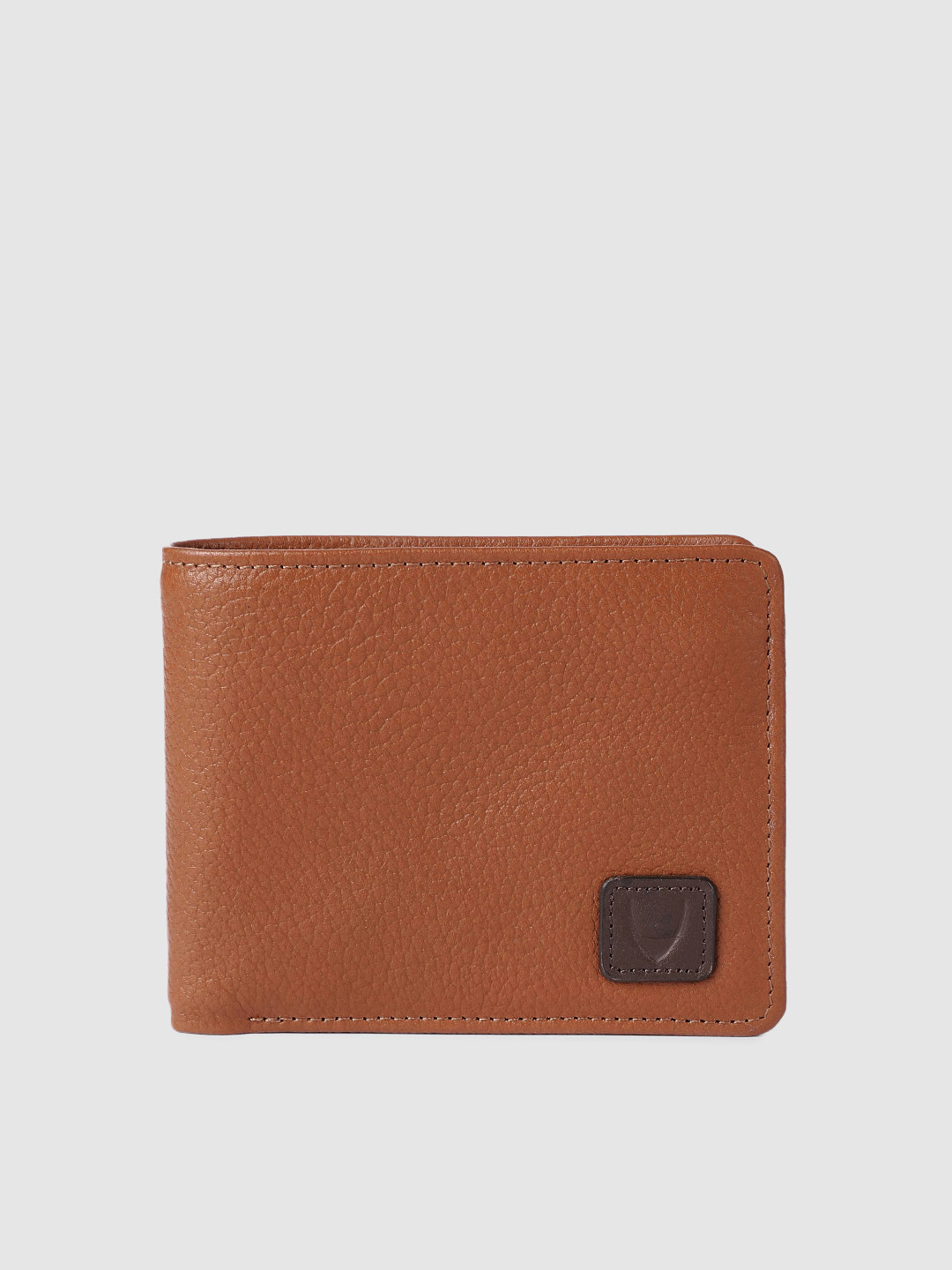 

Hidesign Men Brown Leather Solid Two Fold Wallet