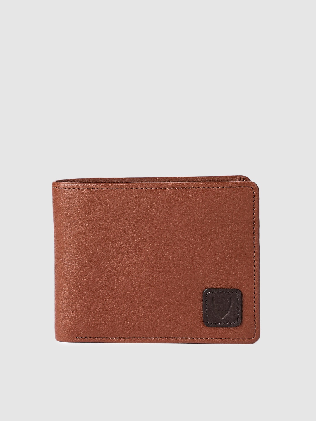 

Hidesign Men Tan Solid Leather Two Fold Wallet