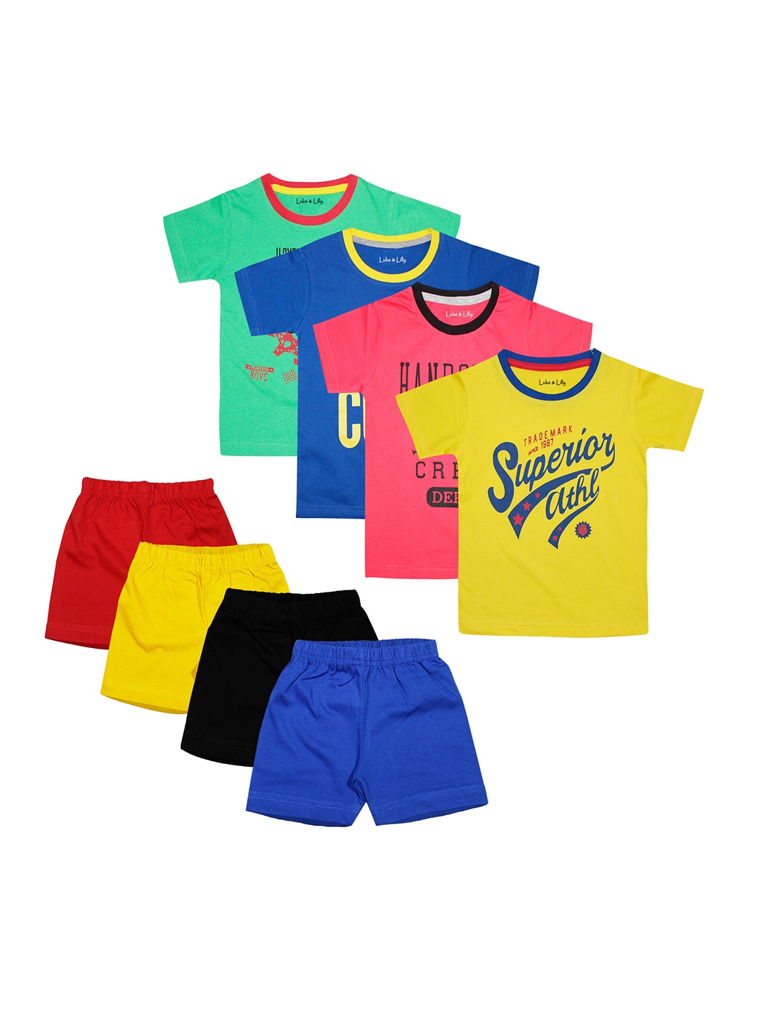 

Luke & Lilly Boys Multipack Clothing Set (Set Of 4), Multi