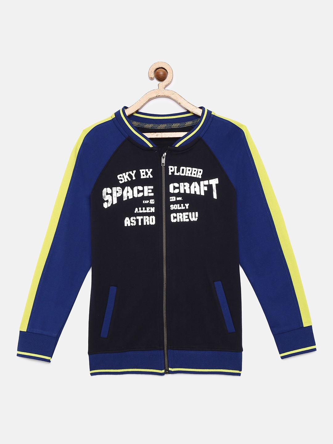 

Allen Solly Junior Boys Navy Blue Printed Sweatshirt