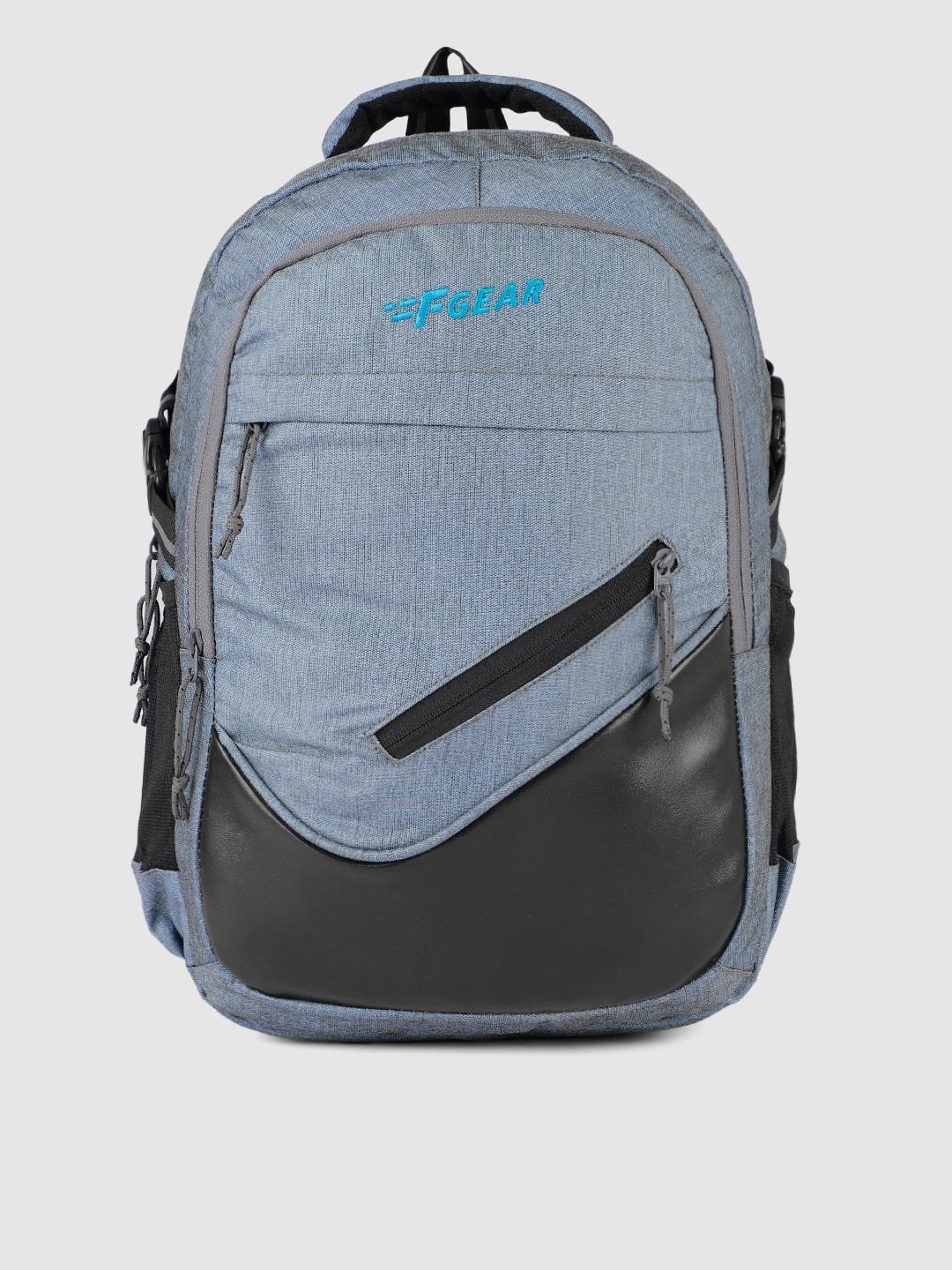 

F Gear Unisex Blue & Black Parade Colourblocked Laptop Backpack