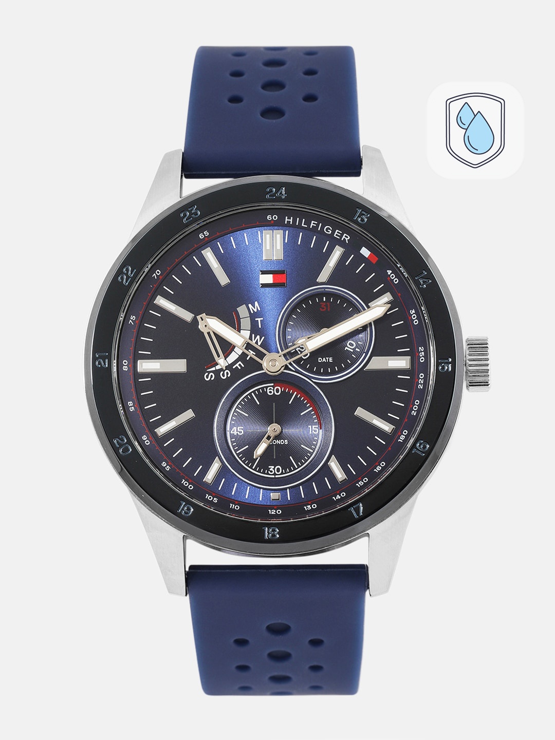 

Tommy Hilfiger Men Blue Analogue Watch TH1791635