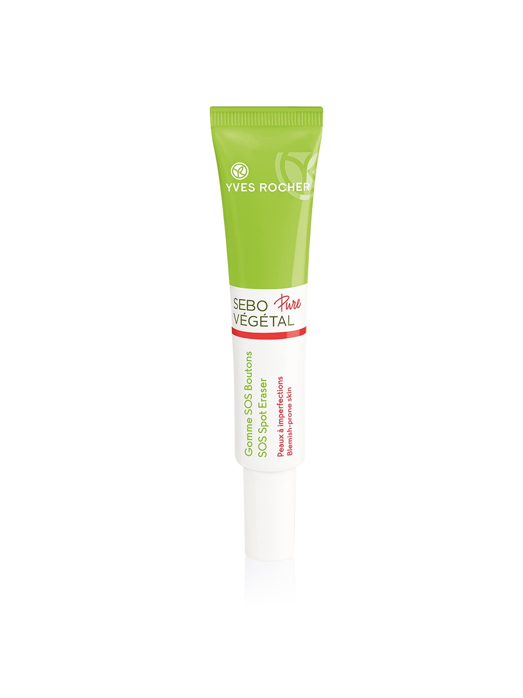 

Yves Rocher Unisex Sebo Pure Vegetal SOS Sustainable Spot Eraser 10ml, White