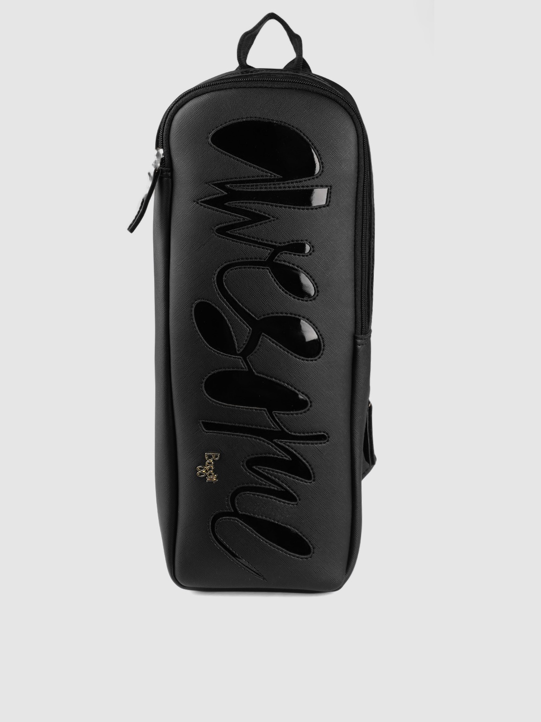 

Baggit Women Black Printed Backpack