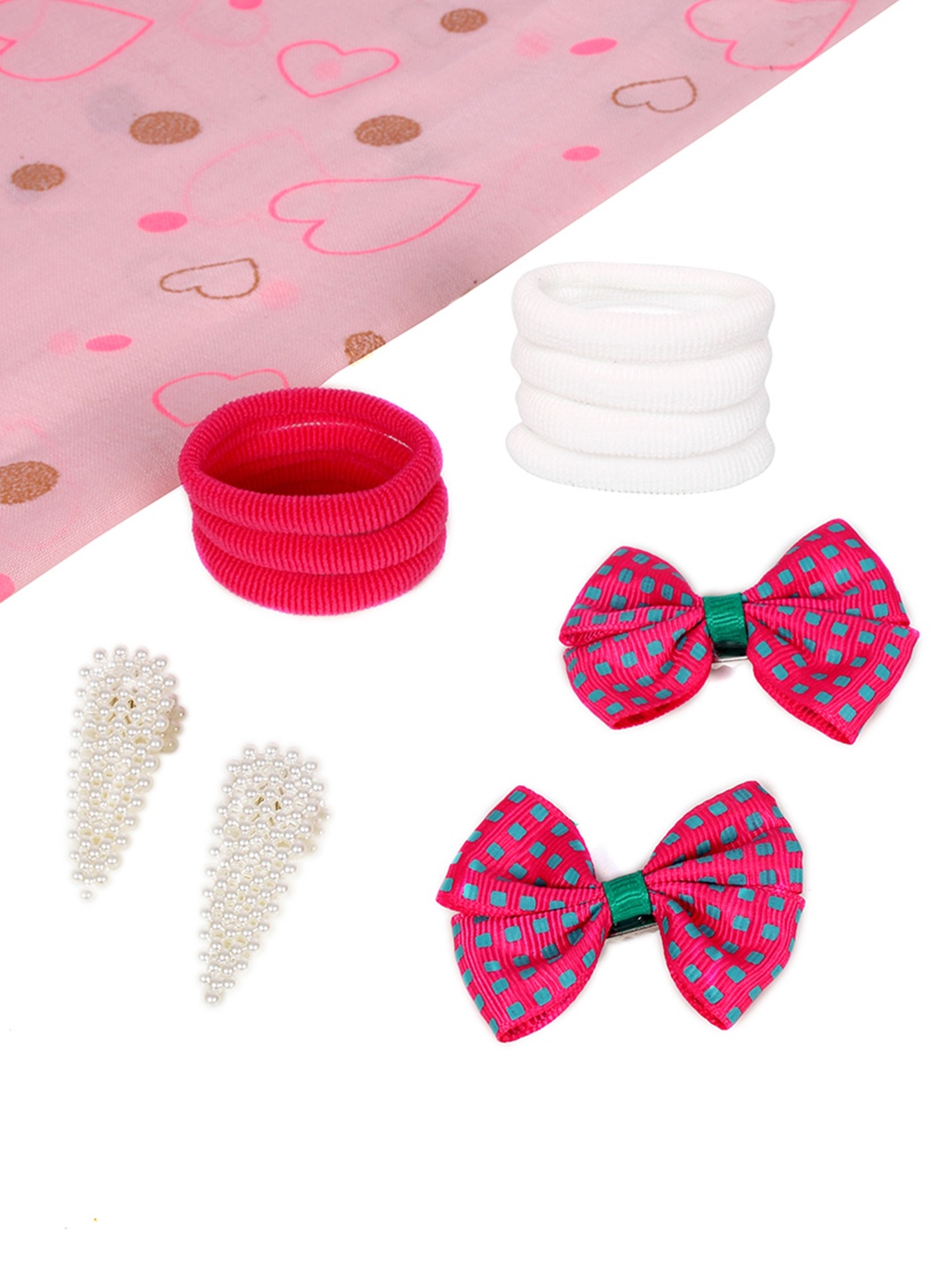 

lil' star Multicoloured Embellished Hair Accessory Set, Multi