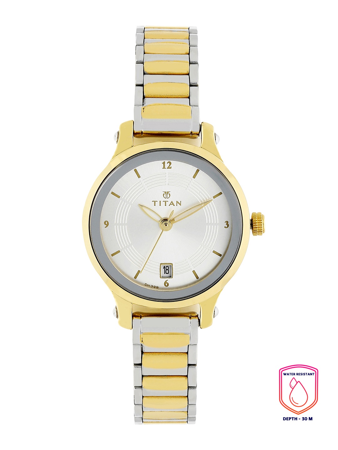 

Titan Women Silver-Toned Analogue Watch 2602BM02