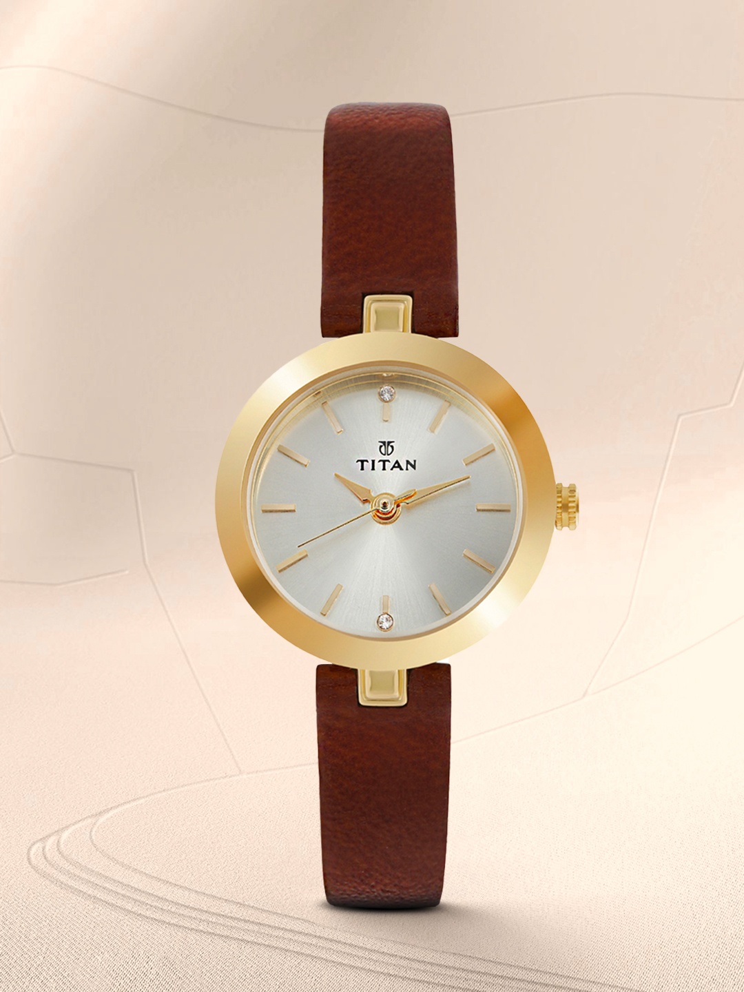 

Titan Ladies Karishma Women Gold Analogue watch NL2598YL01