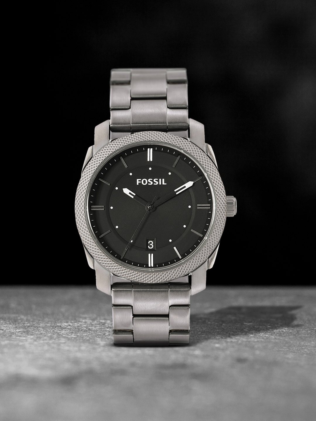 

Fossil Men Black Dial Watch FS4774