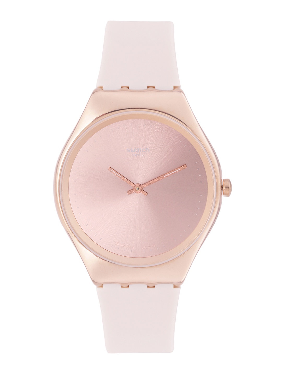 

Swatch SkinIrony Unisex Rose Gold Water Resistant Analogue Watch SYXG101