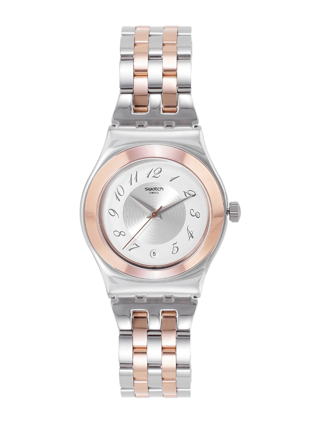 

Swatch Countryside Women White Water Resistant Analogue Watch YLS454G