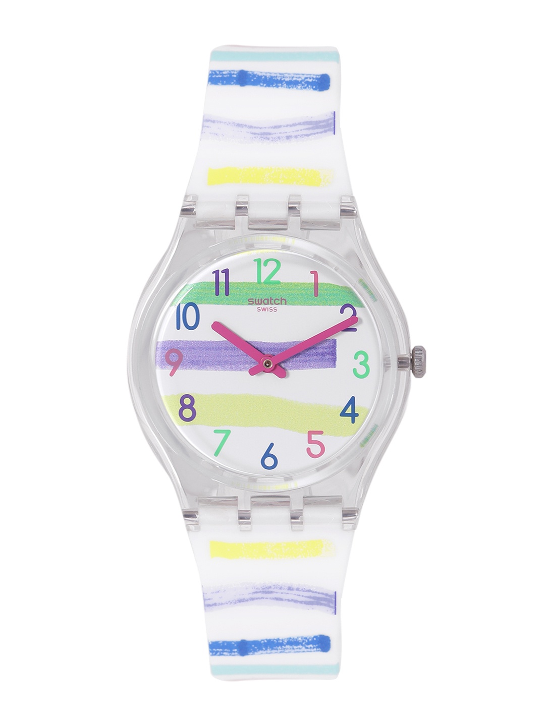 

Swatch MediterraneanViews Unisex Multi Water Resistant Analogue Watch GE254