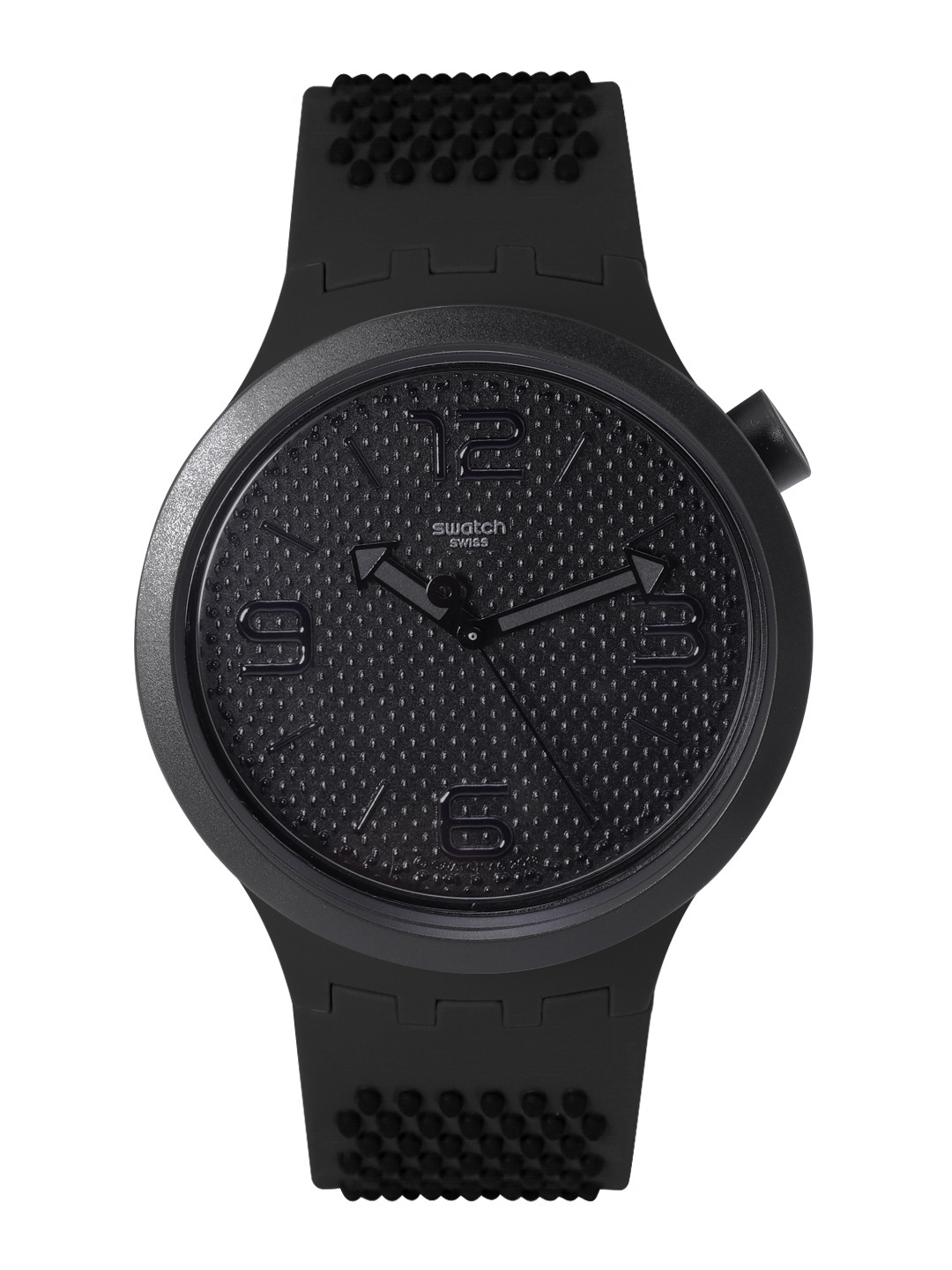 

Swatch Unisex Black Swiss Made Water Resistant Analogue Watch SO27B100