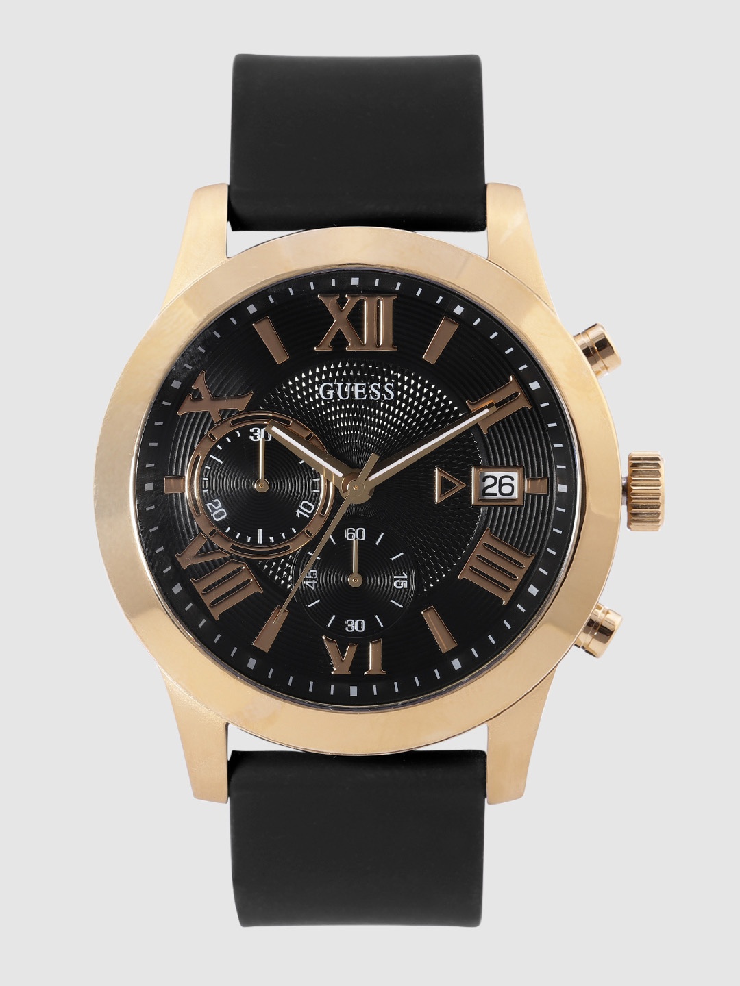 

GUESS Men Black Chronograph Watch W1055G4