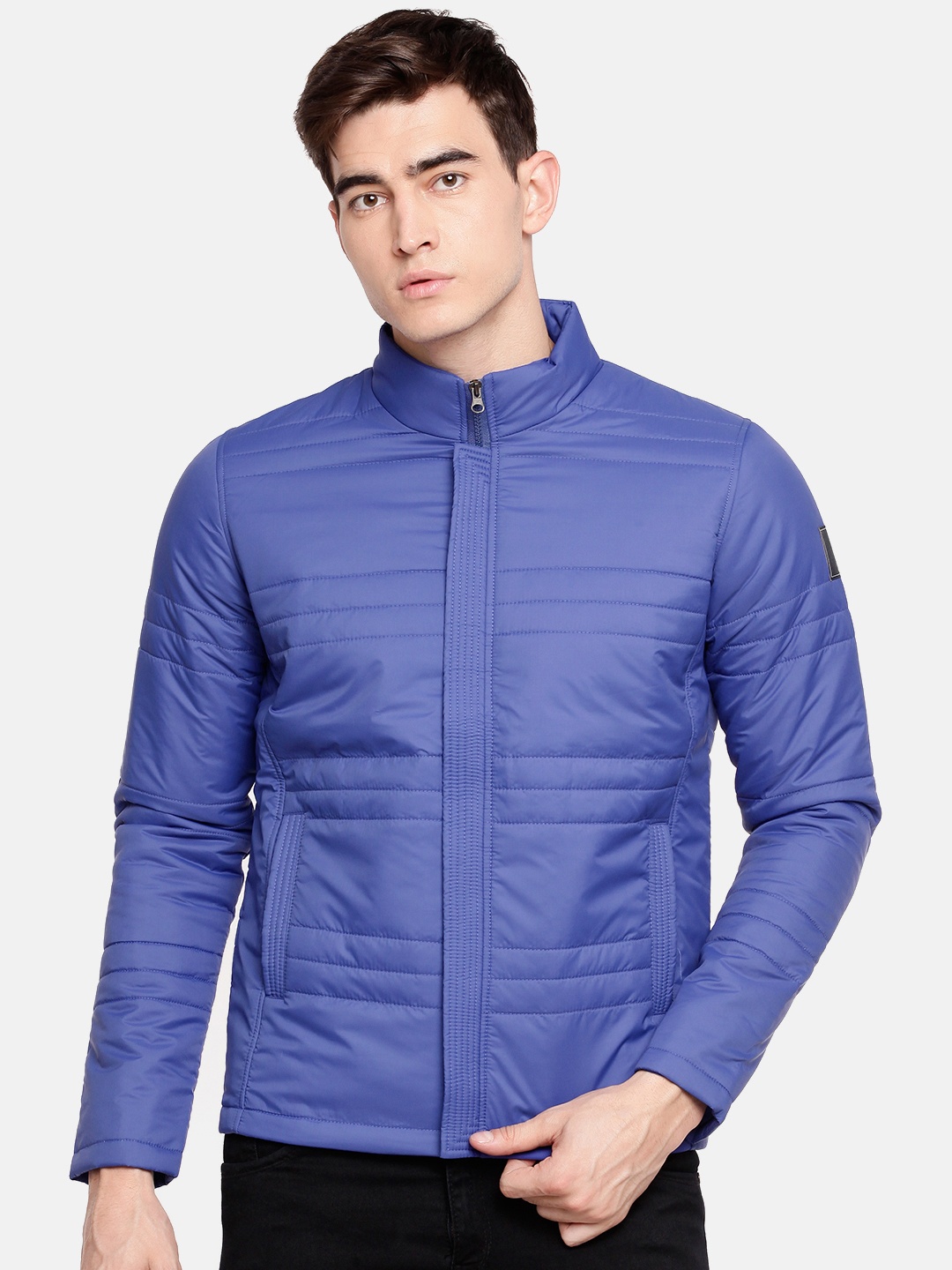 

SPYKAR Men Blue Solid Insulator Padded Jacket