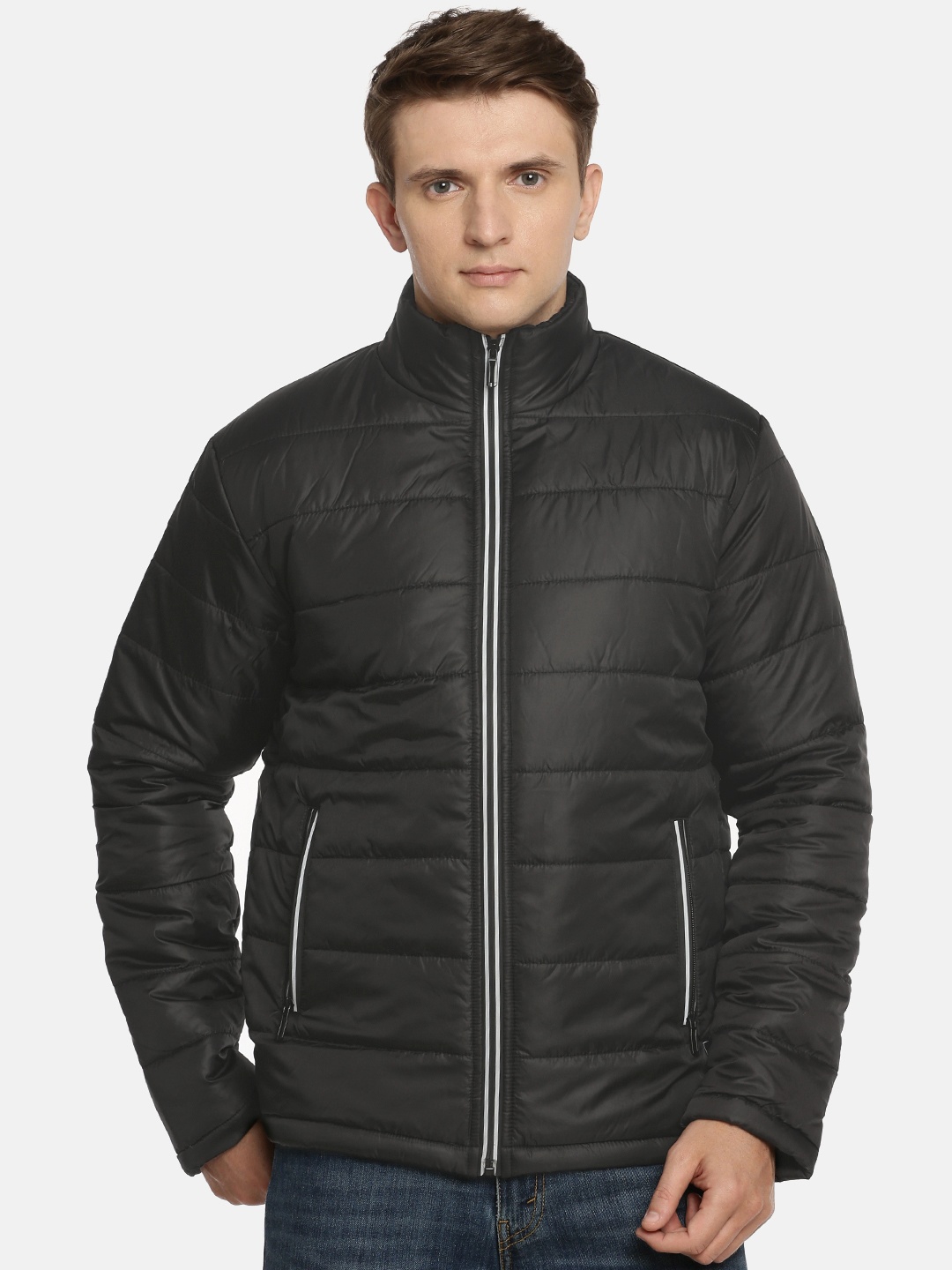 

SPYKAR Men Black Solid Insulator Puffer Jacket